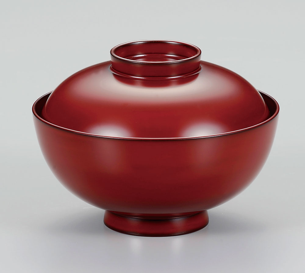 木製 越前漆器 お雑煮椀 1客 漆塗り 根来塗り 越前塗り お椀 蓋付き 煮物椀【ギフト・内祝い・成人内祝い・結婚内祝い・新築祝い・お返し】【楽ギフ_包装選択】...