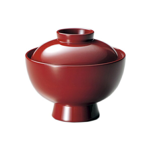 木製 漆塗り 越前漆器 お好み椀 お雑煮椀 煮物椀 お椀 おわん 蓋付き 1客 総朱塗り 越前塗り 1個 【ギフト】【楽ギフ_包装選択】【楽ギフ_のし】【楽ギフ...