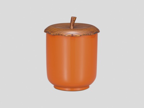 木製 山中漆器 箸洗 柿型 小吸物椀 5客 漆塗り 山中塗り お椀 蓋付き 小吸椀【ギフト・内祝い・成人内祝い・結婚内祝い・新築祝い・お返し】【楽ギフ_包装選択...