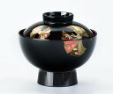 お好み椀 雑煮椀 煮物椀 黒内朱塗り 古典のし 会津漆器 木粉 お椀 蓋付き 会津塗り 1客【ギフト・内祝い・成人内祝い・結婚内祝い・新築祝い・お返し】【楽ギフ...