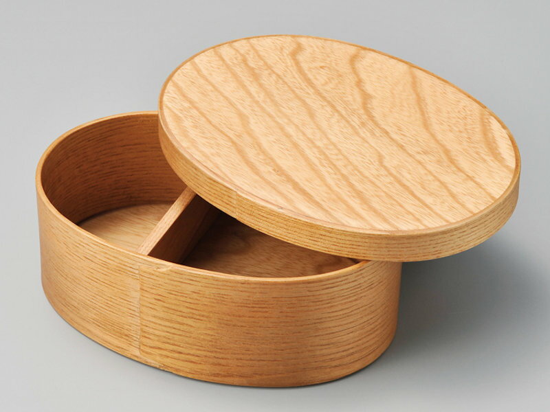 曲げわっぱ弁当箱和食器木製小判型越...