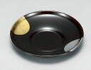 木合 越前漆器 茶托 4.3寸 5枚組 溜塗り 漆塗り 日月 箔蒔絵 越前塗り【ギフト】【楽ギフ_包装選択】【楽ギフ_のし】【楽ギフ_のし宛書】