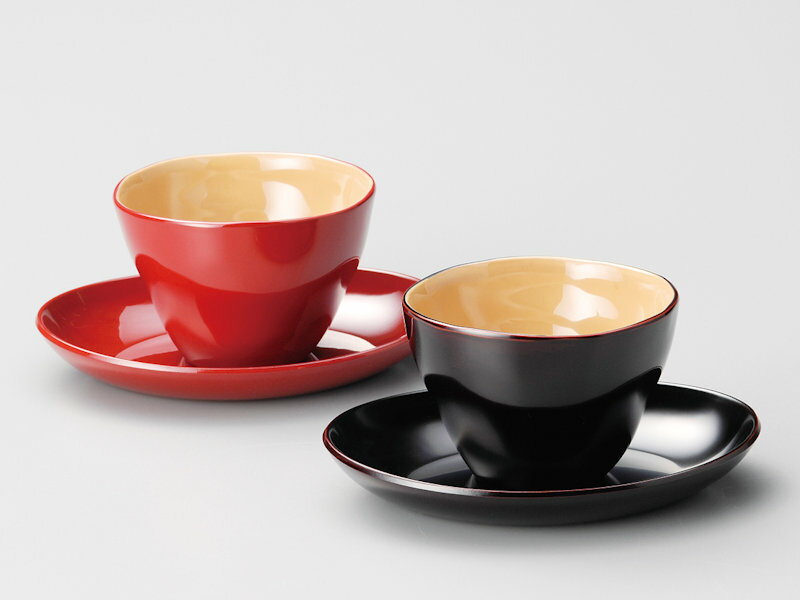 木合 フリーカップ ペアカップ 結婚祝い 越前漆器 朱 溜 漆塗り 夫婦 越前塗り 2客 ソーサー 【ギフト・内祝い・成人内祝い・結婚内祝い・新築祝い・父の日ギフト・お返し】【RCP】【楽ギフ_包装選択】【楽ギフ_のし】【楽ギフ_のし宛書】02P29Jul16