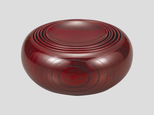 応量器 6ッ組 欅 赤摺り 漆塗り 木製 山中漆器 山中塗り 椀 どんぶり 鉢 皿 大椀 1組【ギフト】【RCP】