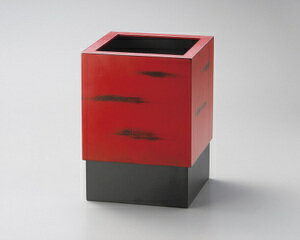 木製 越前漆器 くず入れ ちり箱 根来塗り 越前塗り 1個【ギフト・内祝い・成人内祝い・結婚内祝い・新..