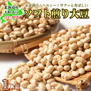 大豆 1kg 豆力 契約栽培 北海道産 だいず 国産 乾燥豆 国内産 豆類 乾燥大豆 和風食材 生豆