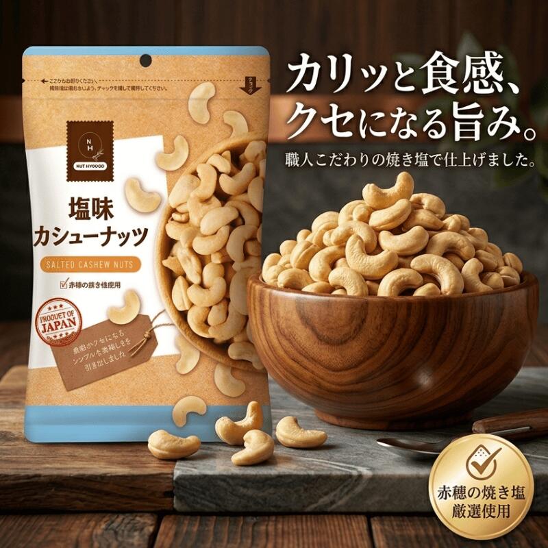 乐天商城 - ほんのり塩味カシューナッツ カシューナッツ 塩味 カシューナッツ ナッツ おつまみ おやつ 健康食品 ロカボ 低糖質 食塩使用 国内加工 大容量 小分け 業務用 家庭用 お徳用 美容 送料無料 ポイント消化 人気商品 売れ筋