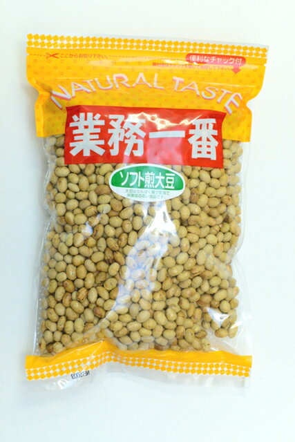 業務一番 500g 国産ソフト煎り大豆《