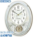 SEIKOギフト包装無料 セイコークロック SEIKO からくり時計 掛け時計 電波時計 壁掛け・メロディ セイコー掛け時計 セイコーからくり時計 セイコー電波時計 AM258W ウエーブシンフォニー あす楽対応 送料無料【ギフト】