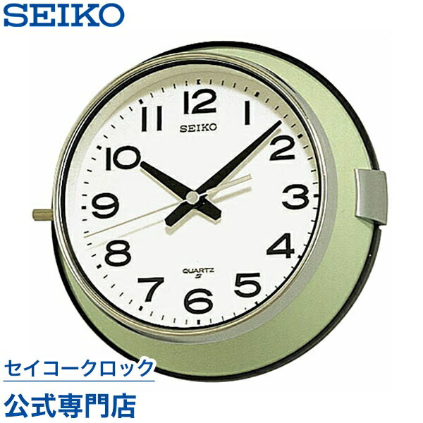 SEIKO ギフト包装無料 セイコークロック 掛け時計 壁掛け KS474M セイコー掛け時計 スイープ 静か 音がしない 防塵 薄緑 おしゃれ あす楽対応 送料無料