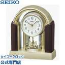 置き時計 【300円クーポン配布中】 SEIKO ギフト包装無料 セイコークロック 置き時計 セイコー置き時計 BY244G 電波時計 音量調節 スイープ 静か 音がしない おしゃれ あす楽対応 送料無料