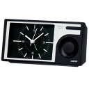 セイコークロック SEIKO ピクシス 目覚まし時計 置き時計 NR443K セイコー目覚まし時計 セイコー置き時計 ライデン 大音量 スイープ 選べる5つのアラーム音 音量切替 おしゃれ【あす楽対応】