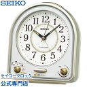 SEIKO ギフト包装無料 セイコークロック 目覚まし時計 置き時計 QM750G セイコー目覚まし時計 セイコー置き時計 スイープ 静か 音がしない ライト付 31曲メロディアラーム 音量調節 おしゃれ あす楽対応