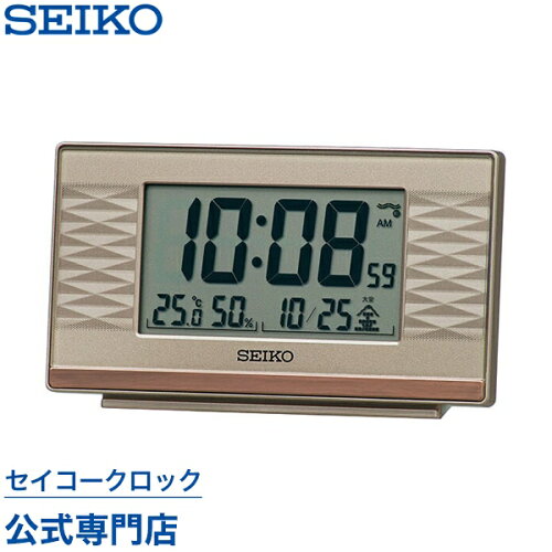 【正規品】 37%Off セイコー SEIKO 目覚まし時計 置き時計 電波時計 ...