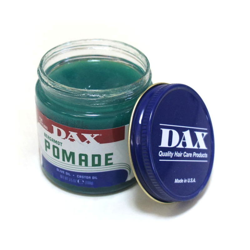 【送料無料】USA DAX 植物性 ポマード オリーブ油 ひまし油 100 g アメリカン メンズ ヘアスタイリング剤 ユニセックス用 整髪料 艶 柔らかめ 甘いスウィートな香り 1950 039 sスタイル