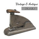 【送料無料】ホチキス ステープラー U.S.A 米国 1950s スチール文具 事務用品 鉄 アールデコ調 オールド ビンテージ アンティーク インテリア 雑貨...