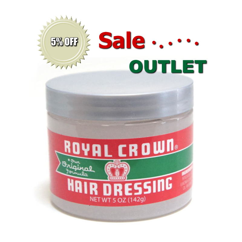 【送料無料】5% OFF 米国 ROYAL CROWN ポマード アウトレット品 外装傷あり メンズ ヘアスタイリング剤 男性用 整髪料 油性142g アメリカンな香り 1950's オールドスタイル