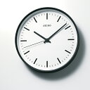 SEIKOパワーデザインプロジェクト STANDARD 電波アナログクロック Mサイズ・ブラック 正規品 送料無料