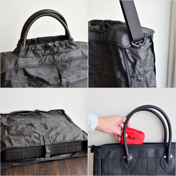 Knirps クニルプス バッグプロテクター Bag Protector バッグカバー ビジネスバッグ 雨よけ レインカバー KN-BP100 ブラック 折り畳み傘 正規品 2