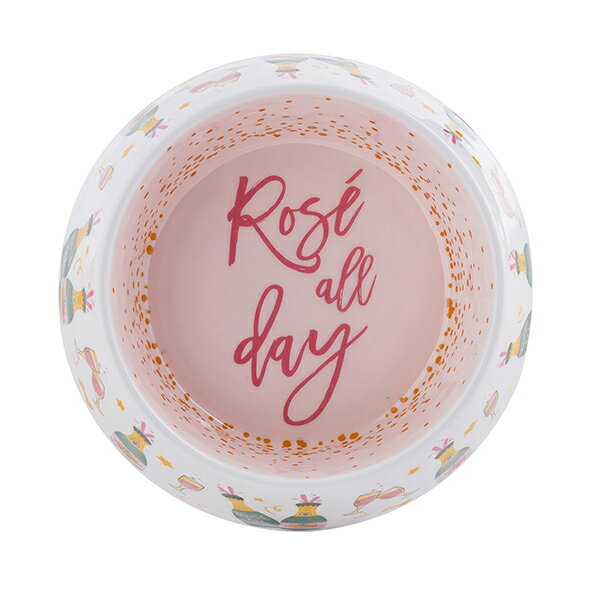 【最大2000円クーポン配布中】 オートディギティドッグ Haute Diggity Dog 犬 フードボウル 【Rose' All Day Bowl】 HDD202 餌用食器 フードボウル 餌入れ 小型犬 中型犬ソフト おしゃれ 正規品 あす楽対応