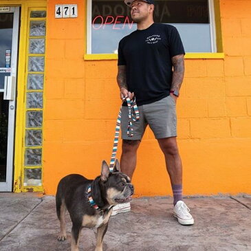 ハーネスリードセット 中型犬用 MLセット WOLFGANG MAN & BEAST LostArt ウルフギャング マン&ビースト WH-002-WL-003-06 アメリカ製 簡単 丈夫 ソフト お洒落 正規品 あす楽対応 【メール便対応商品1セットまで】