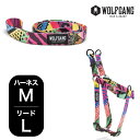  ウルフギャング マンアンドビースト ハーネス リードセット 中型犬用 MLセット WOLFGANG MAN&BEAST レトロフィット RetroFit ウルフギャング マン&ビースト WH-002-WL-003-78 おしゃれ 正規品 