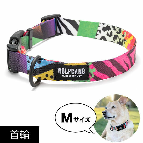 首輪 Mサイズ 中型犬用 WOLFGANG MAN&BEAST レトロフィット RetroFit ウルフギャング マン&ビースト WC-002-78 おしゃれ 正規品 