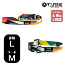 ウルフギャング マンアンドビースト 首輪リードセット LMサイズ 大型犬用 WOLFGANG MAN & BEAST BoneYard WC-003-WL-00...