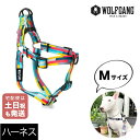 ハーネス Mサイズ 中型犬用 WOLFGANG MAN & BEAST ミックステープ MixTape ウルフギャング マン&ビースト WH-002-116 アメリカ製 簡単 丈夫 ソフト おしゃれ 【メール便対応商品3点まで】