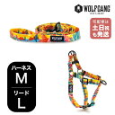 ウルフギャング マン&ビースト ハーネス リードセット MLサイズ 中型犬用 WOLFGANG MAN & BEAST パックリーダー PackLeader W...