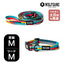 ウルフギャング マンアンドビースト 首輪リードセット MMサイズ 中型犬用 WOLFGANG MAN & BEAST MixTape WC-002-WL-002-116 アメリカ製 簡単 丈夫 ソフト おしゃれ 【メール便対応商品1セットまで】