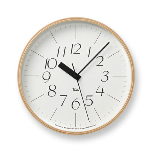 Rakuten - 【ご用命後お届け予定をご回答】 RIKI CLOCK 電波クロック WR20-01 Mサイズ 正規品