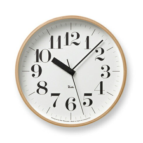 【ご用命後お届け予定をご回答】 RIKI CLOCK 電波クロック WR20-02 Mサイズ 正規品