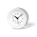 【ご用命後お届け予定をご回答】 RIKI ALARM CLOCK WR09-14WH ホワイト光沢仕上げ 正規品