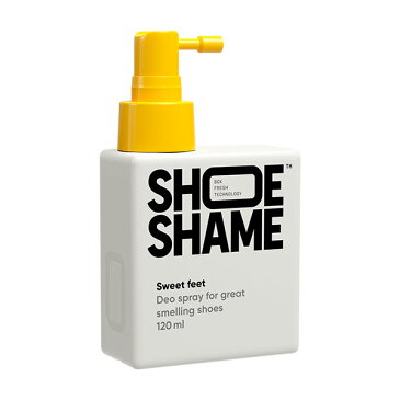 SHOE SHAME スニーカー除菌・防臭スプレー Sweet feet 除菌 防臭 24時間の効果持続 120ml | シューシェイム スニーカーケア用品 シューケア用品 除菌スプレー 防臭スプレー 【正規品】【あす楽対応】