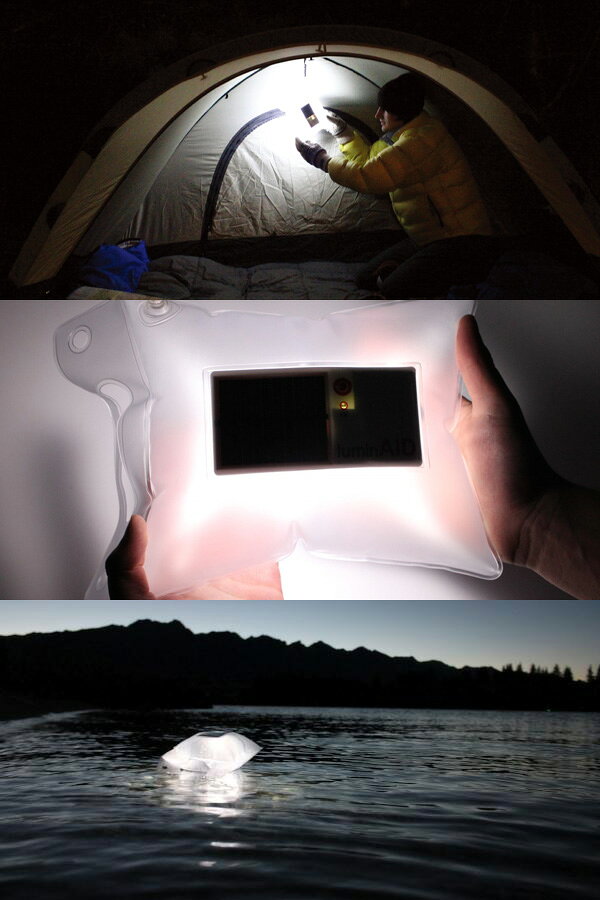 楽天市場】ルミンエイド luminAID ソーラー充電式ランタン 太陽光充電