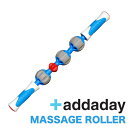 アッダデイ addaday マッサージローラー ショート Type C MASSAGE ROLLER リカバリーローラーバー リカバリー ボディケア スポーツ トレーニング マッサージ棒 全身 足 疲労回復 筋肉 筋膜リリース 正規品