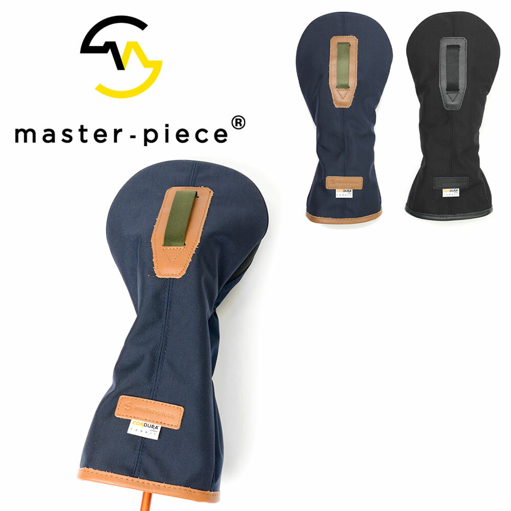 【最大3000円クーポン配布中】 マスターピース ゴルフ ヘッドカバー for DR ドライバー用 master-piece GOLF No.02636 ブラック ネイビー メンズ レディース 軽量 撥水 おしゃれ