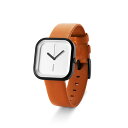 ヒュッゲ HYGGE 3133VARIシリーズ HGE020093 アルミニウムケース ブラックケース シルバーダイヤル ケース幅33mm レザーストラップ 送...