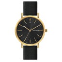 イノベーター innovator 腕時計 ENKEL エンケル 【38mm】 メンズ レディース 163599 IN-0007-13 ブラック×イエローゴールド...
