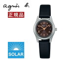 アニエスベー 時計 レディース agnes b. 腕時計 ソーラー カレンダー シネマデザイン 24mm FCSD987 正規品