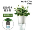 エバソロ フラワーポット ハーブポット 自動吸水式 植木鉢 ホワイト Sサイズ 568103 EVS091 evasolo 北欧ブランド デザイン インテリア雑...