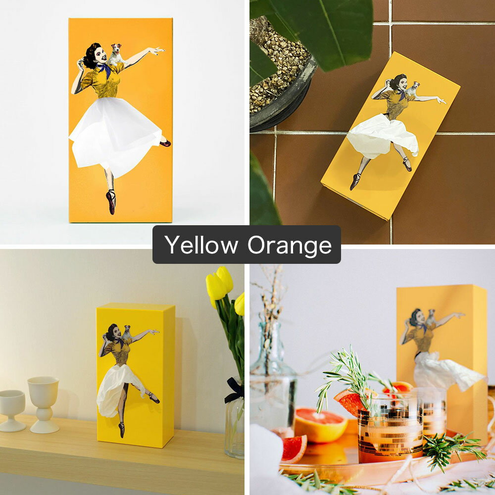 ティッシュケース ティッシュボックス SPEXTRUM スペクトラム Tissue UP Girl ティッシュカバー 縦型 個性的 女の子 おしゃれ かわいい スカート 韓国雑貨 インテリア ギフト ユニーク 正規品