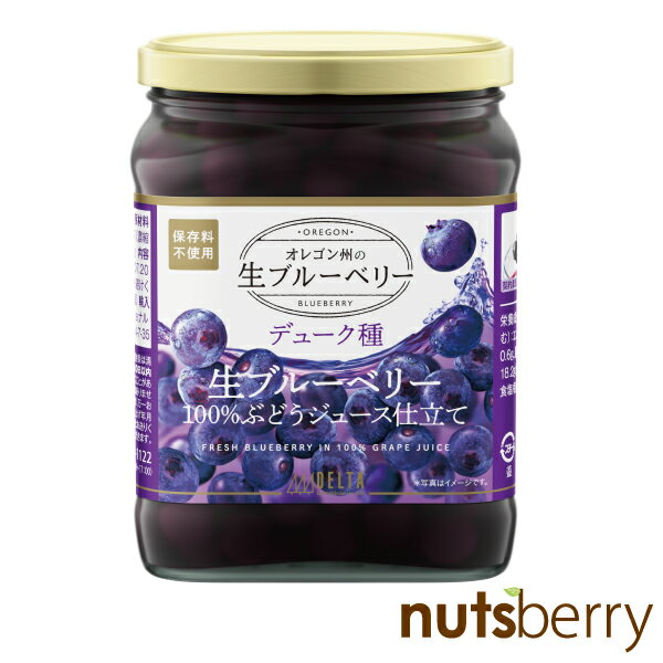 生ブルーベリー100%ぶどうジュース仕立て　520g 無添加 砂糖不使用 保存料不使用 香料不使用 お中元 敬老の日 お歳暮 暑中お見舞いのサムネイル