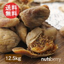【送料無料】大粒ドライいちじく(12.5kg/トルコ産/スミルナ種/ナチュラル/無着色/宅配便) 業務用 ドライフルーツ 肉厚 フィグ 製菓 製パン ※お届けま...