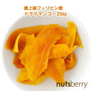 【業務用】【送料無料】最上級フィリピン産ピュアドライマンゴー≪20kg（2kg×10袋）≫　業務用 保存料不使用 着色料不使用 マンゴー ドライフルーツ ヨーグルト パン お菓子 おやつ フィリピン ドライマンゴー