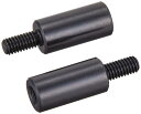 ライン TOP LINE C足延長カ ラー ブラックコート 12mm (2個入) TP-2112
