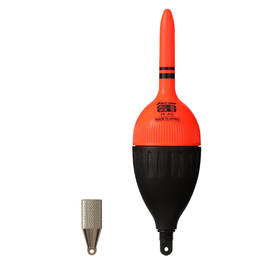 冨士灯器(Fuji-Toki) 電気ウキ FF-A5 超高輝度赤色LED 適合オモリ:5号 自立式変更可能 日本製