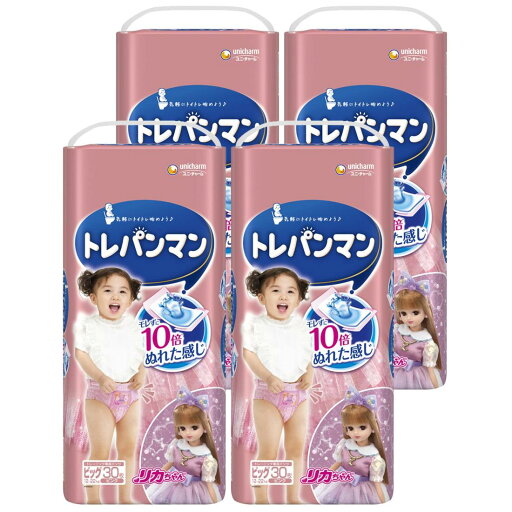 【トレーニング専用パ ンツ ビッグサイズ】トレパンマン 女の子 オムツ(12~22kg)120枚(30枚×4)ケース品 【トレーニング専用パ ンツ ビッグサイズ】トレパンマン 女の子 オムツ(12~22kg)120枚(30枚×4)ケース品