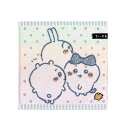 ちいかわ(Chiikawa) ともだち タオルハンカチ ブルー パイル 41-1160080 約25×25cm